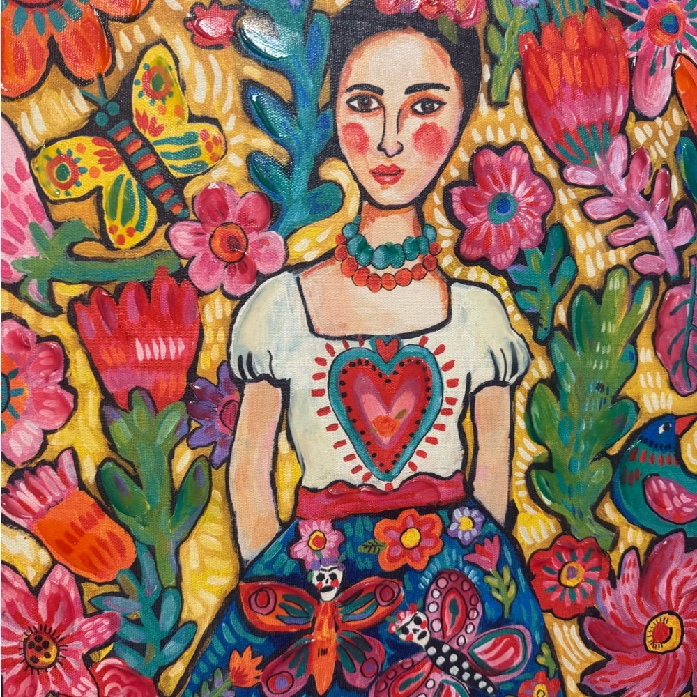 Vibrant Floral Art Print